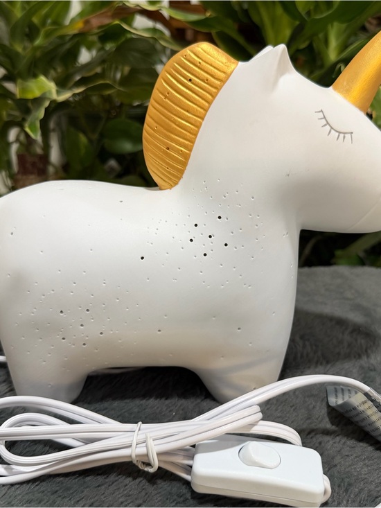 Simple Designs Other - Simple Designs- Porcelain Unicorn table Lamp-SOLD OUT-